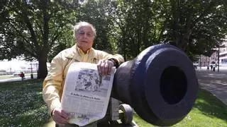 Este exentrenador del Avilés ya sabe lo que es asaltar, con los blanquiazules, el Cerro del Espino