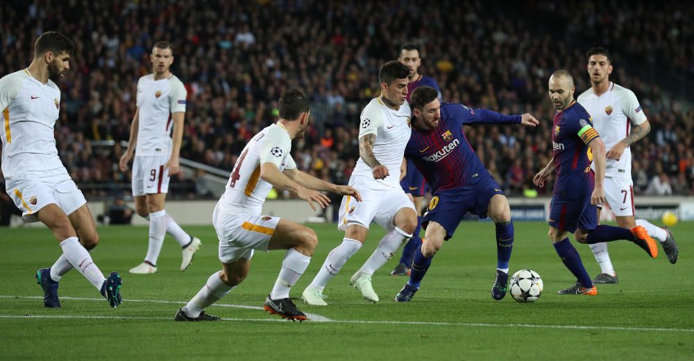 Barça - Roma, quarts de final de la Champions