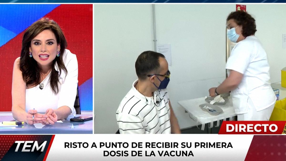 Risto Mejide se vacuna en Todo es mentira Risto Mejide se vacuna en Todo es mentira