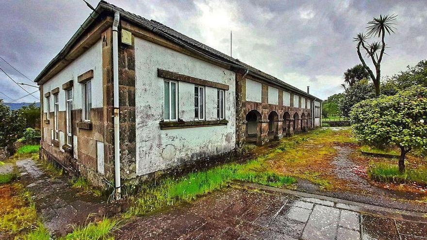 El estado actual del inmueble, empleado como espacio de almacenamiento municipal.