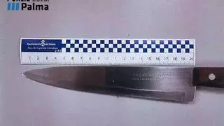 Detenido un casero en Palma por amenazar a sus inquilinos con un cuchillo de gran tamaño