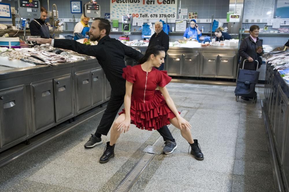 Ensayo del ballet 'Carmen', con la Compañía Nacional de Danza y la Sinfónica de Galicia