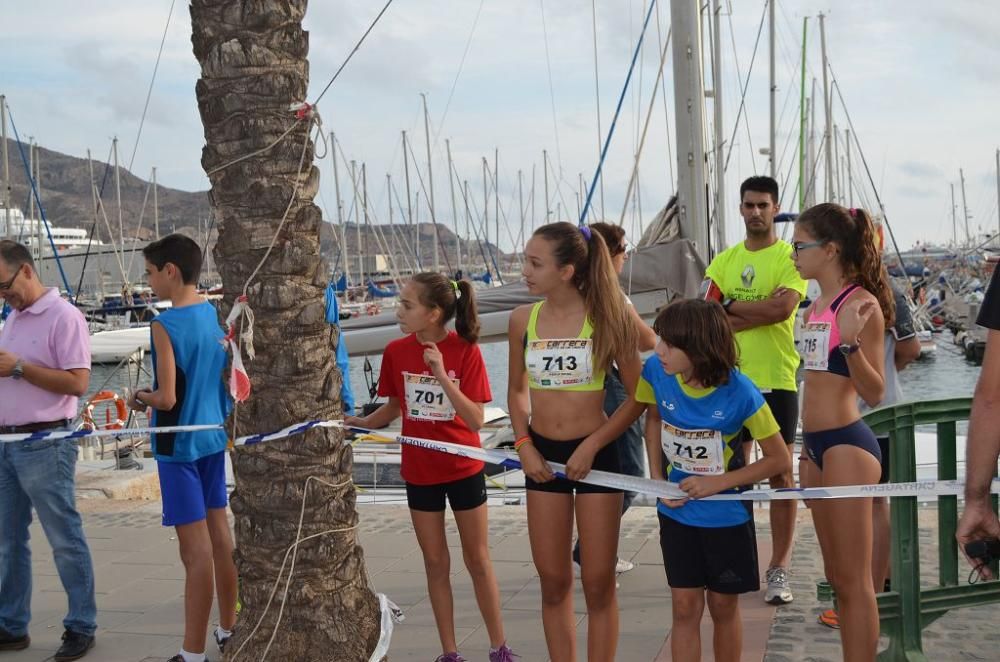 La Carrera Puerto de Cartagena encumbra a Franco y Del Solar