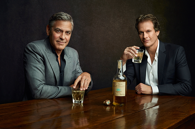 George Clooney y Rande Gerber promocionan su propio tequila