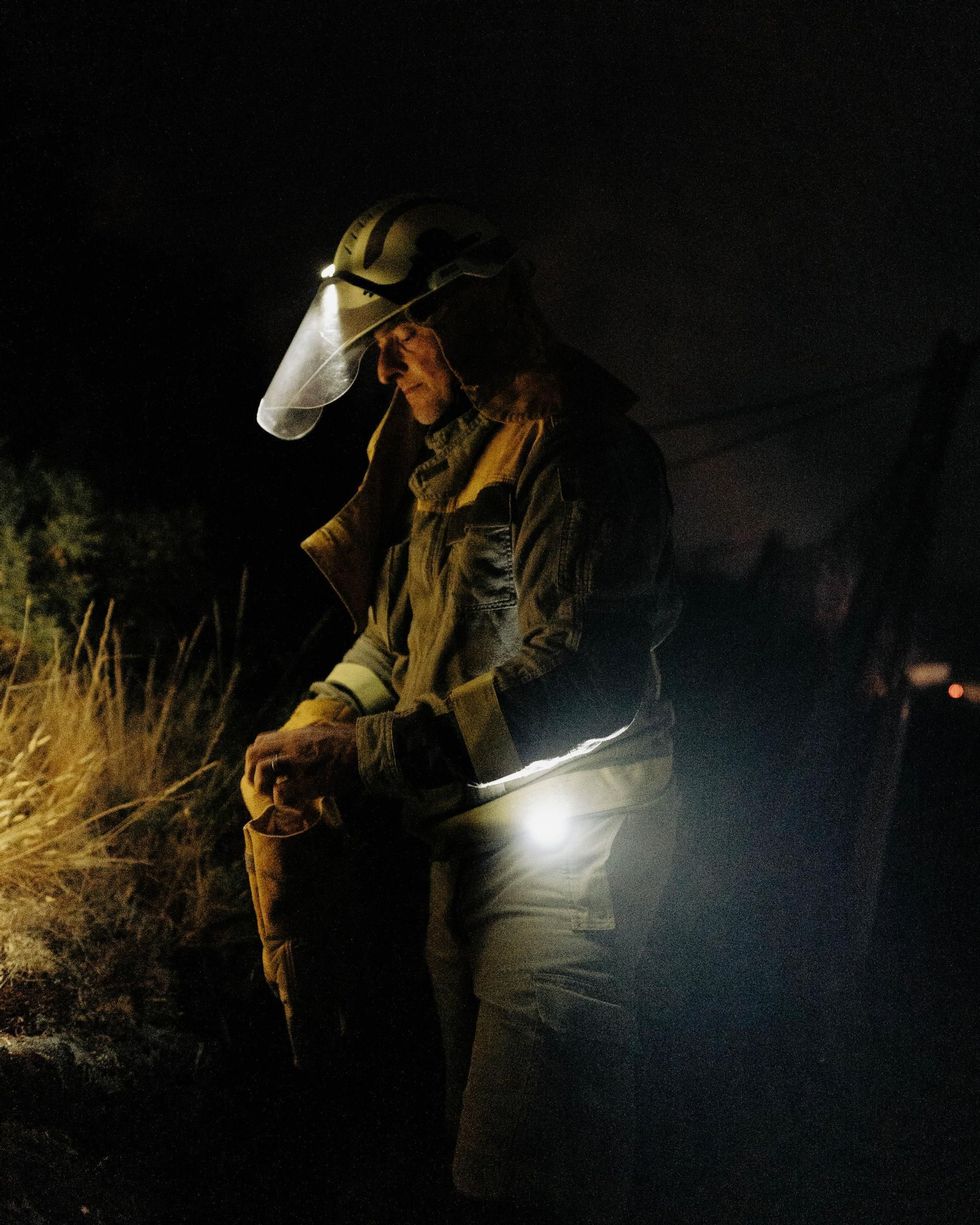 Incendio forestal en Chandebrito reviviendo el miedo del 2017