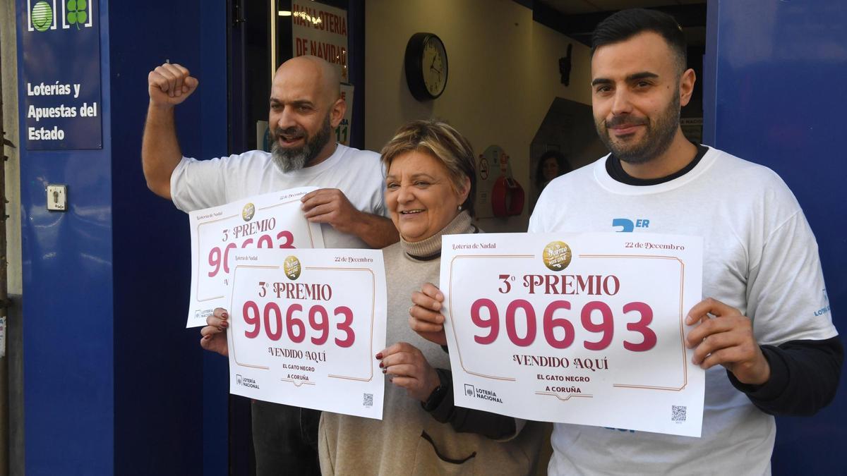 La suerte sonríe a la avenida Gran Canaria de A Coruña