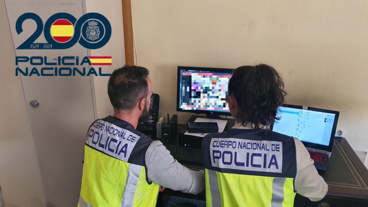 Agentes de la Policía buscan a ciberdelincuentes de pornografía infantil que distribuyen archivos pedófilos