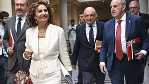 ERC culpa Montero del fre en la negociació sobre el finançament