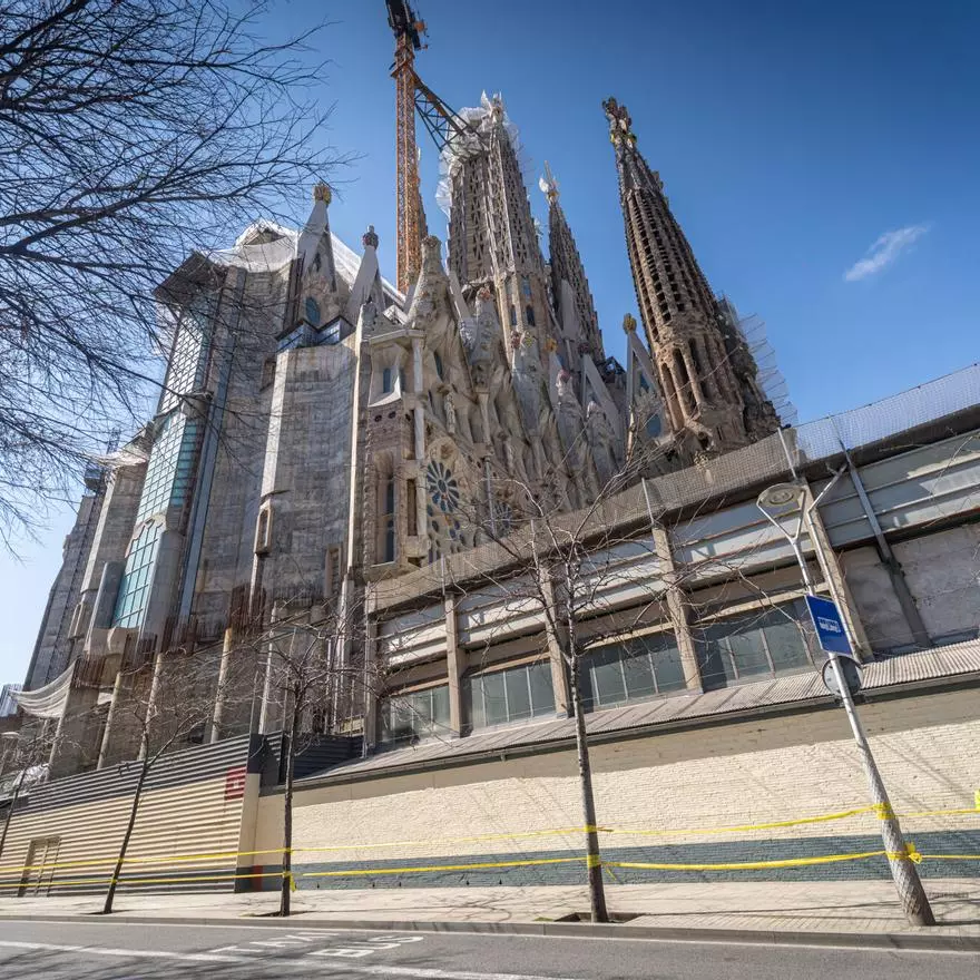 Fachada de la Gloria