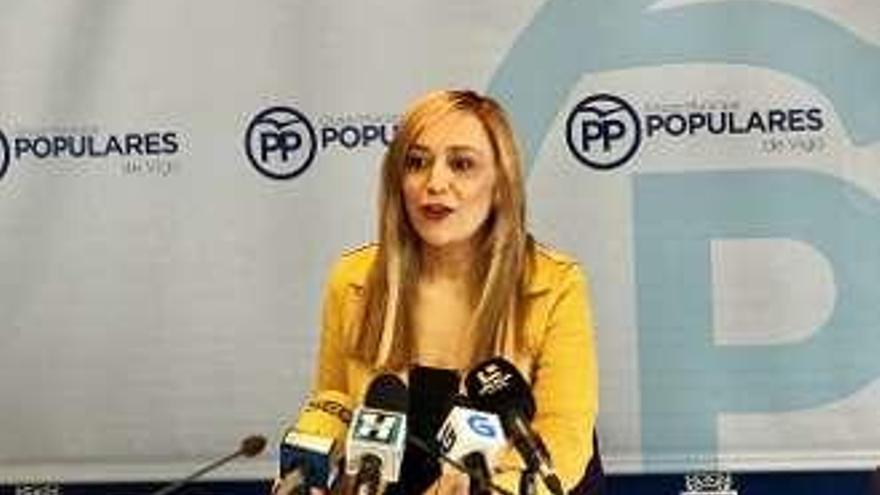 Elena Muñoz, ayer. // FdV