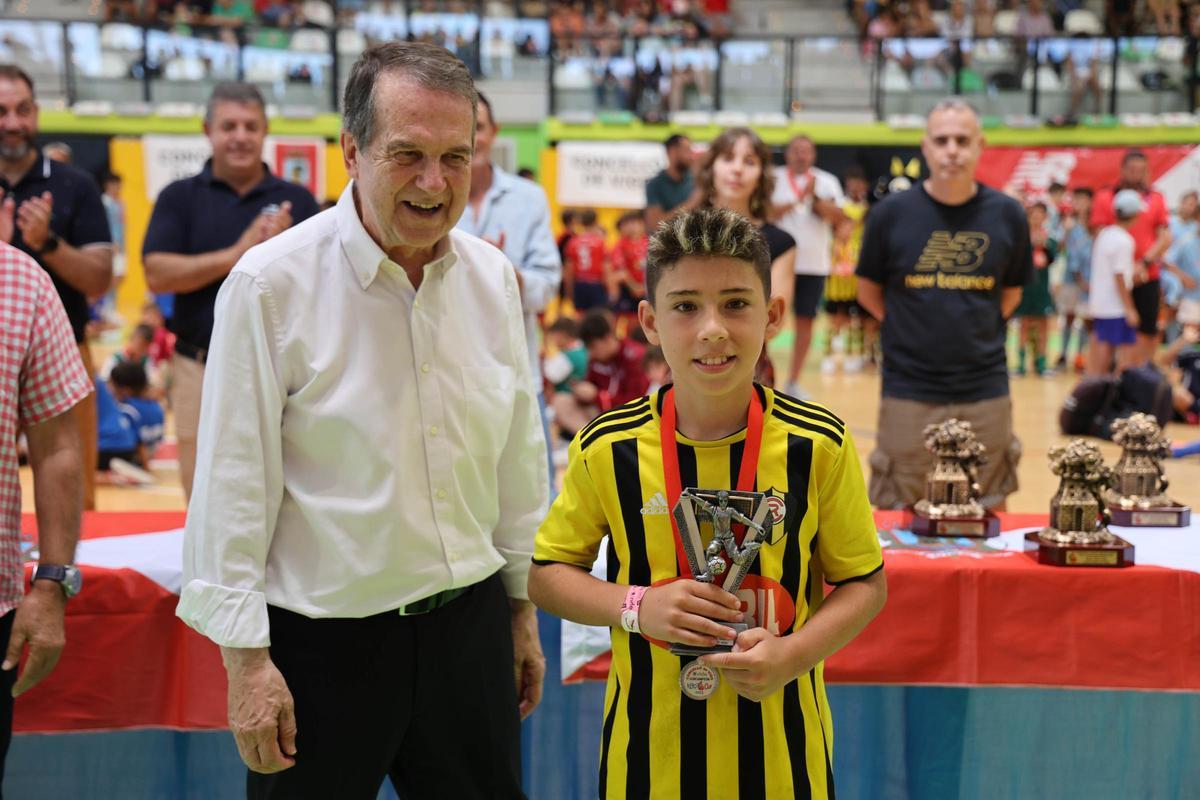 La entrega de medallas de la Vigo Cup, en imágenes