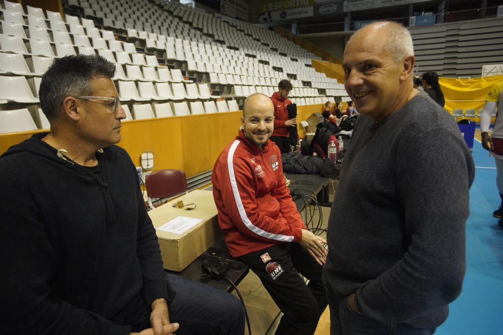 «Media Day» de l'Spar Citylift Girona abans de la Copa de la Reina