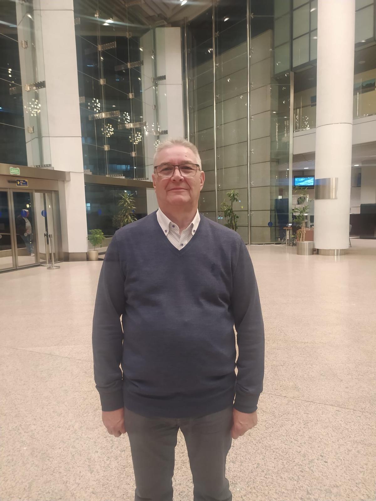 El secretario general de la Unión de Jubilados y Pensionistas de UGT.