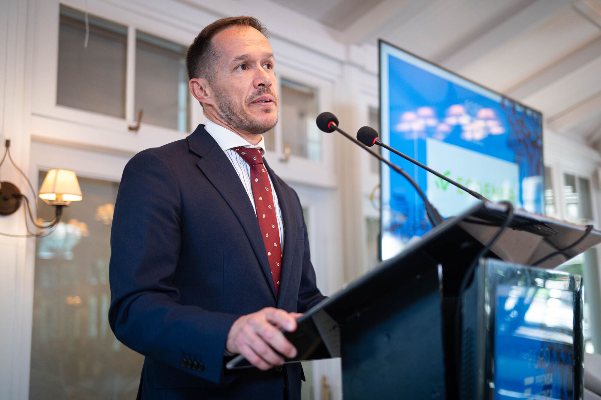 Foro de El Día y La Provincia con el consejero de Transición Ecológica y Energía, Mariano Hernández Zapata.

