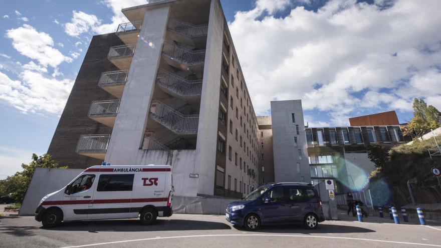 Exterior de l&#039;hospital Sant Bernabé de Berga