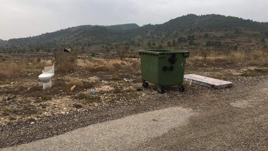 Imágenes de la zona afectada en Monóvar