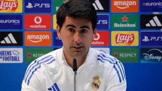El entrenador del Madrid femenino reconoce la diferencia con el Barça en rueda de prensa