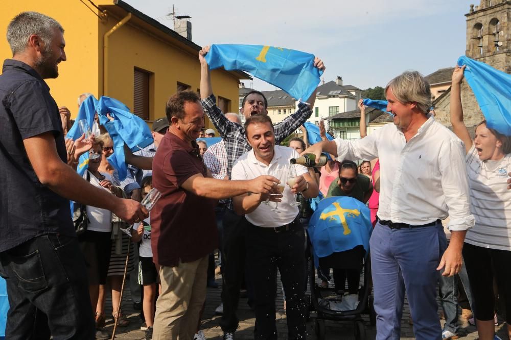 Celebración en Los Oscos del premio "Pueblo ejemplar de Asturias" 2016