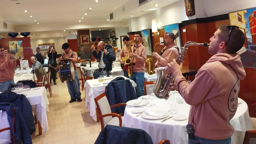 Una actuación en el restaurante Solaina.