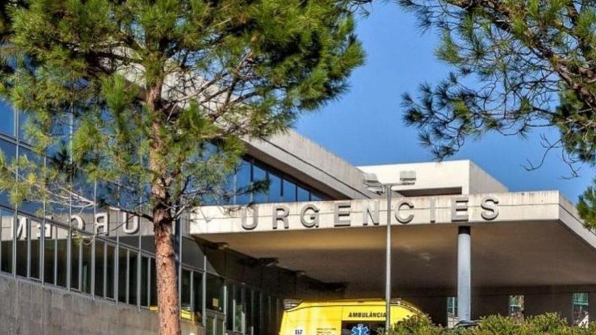 Entrada d’Urgències de l’Hospital de Figueres.