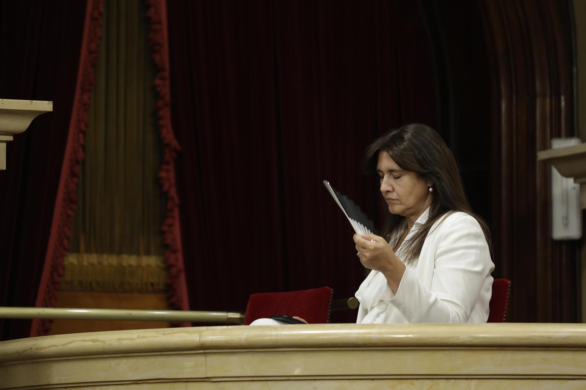 La presidenta de Junts, Laura Borràs.