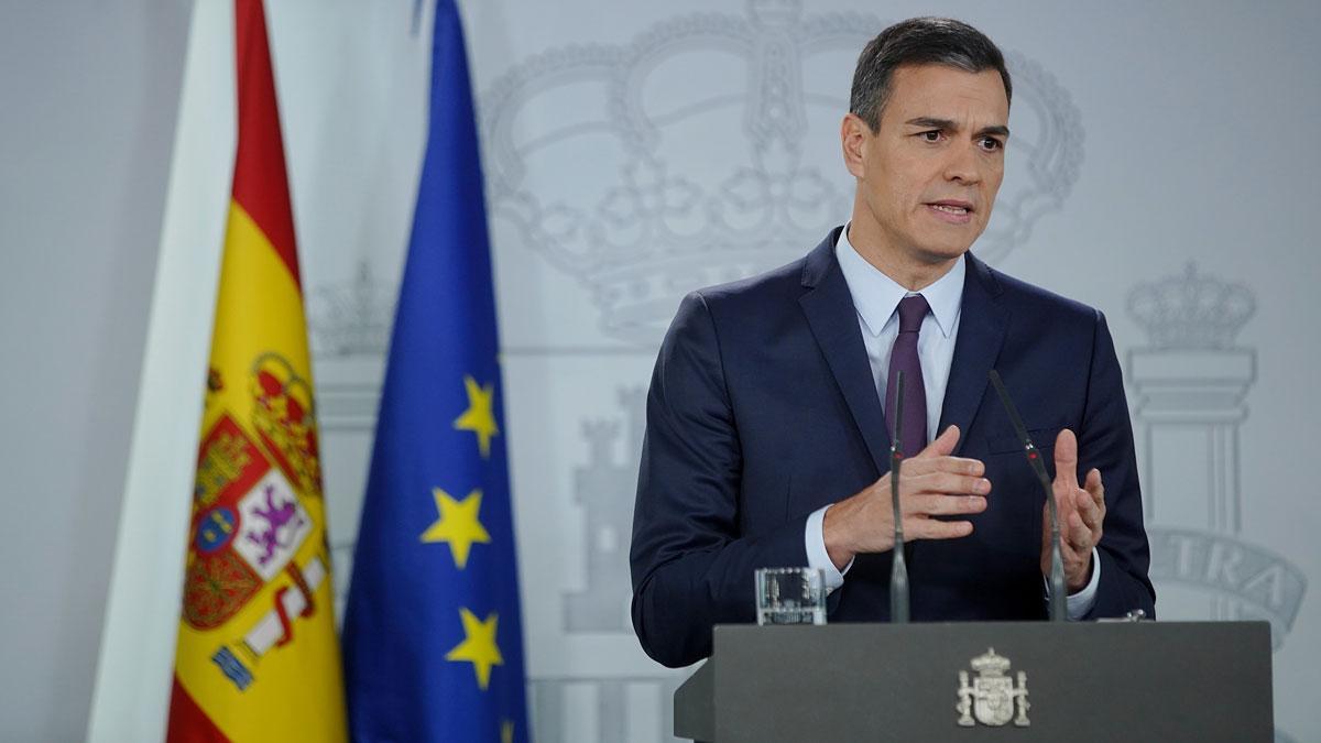 Pedro Sánchez anuncia que las elecciones generales serán el 28 de abril.