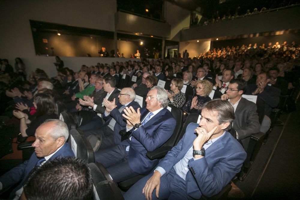 Un instante del acto en el Centro de Congresos