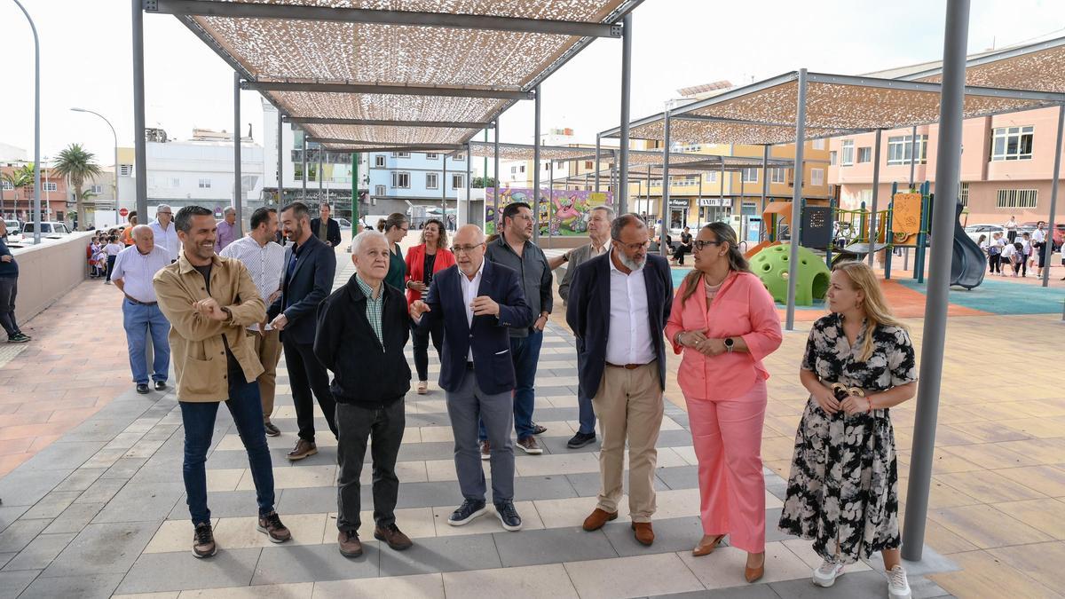 El parque Libertad reabre en Vecindario