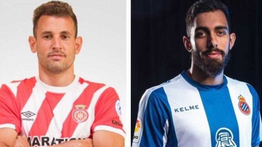 Stuani i Borja Iglesias, dos pistolers d&#039;àrea capaços de decidir un derbi