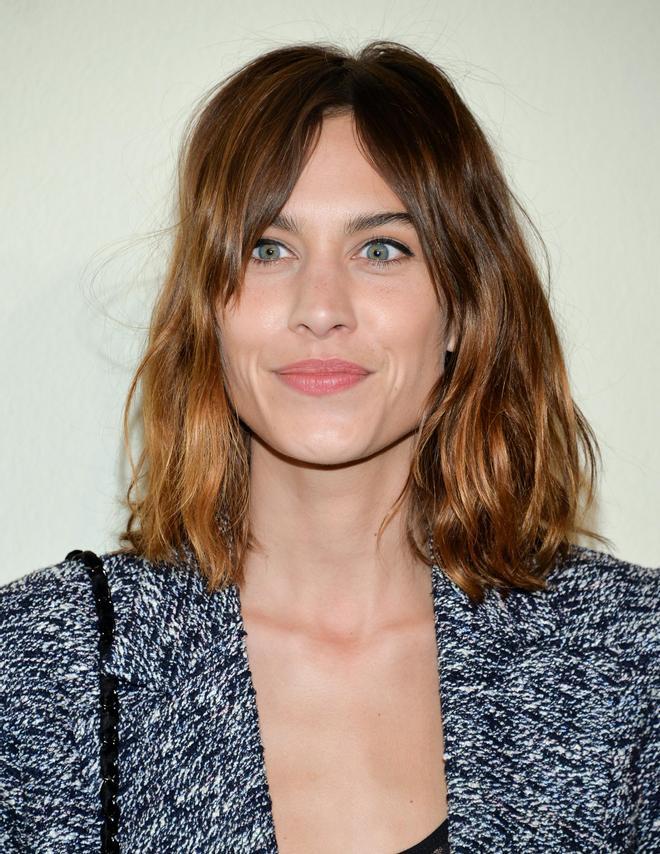 El efecto despeinado de Alexa Chung
