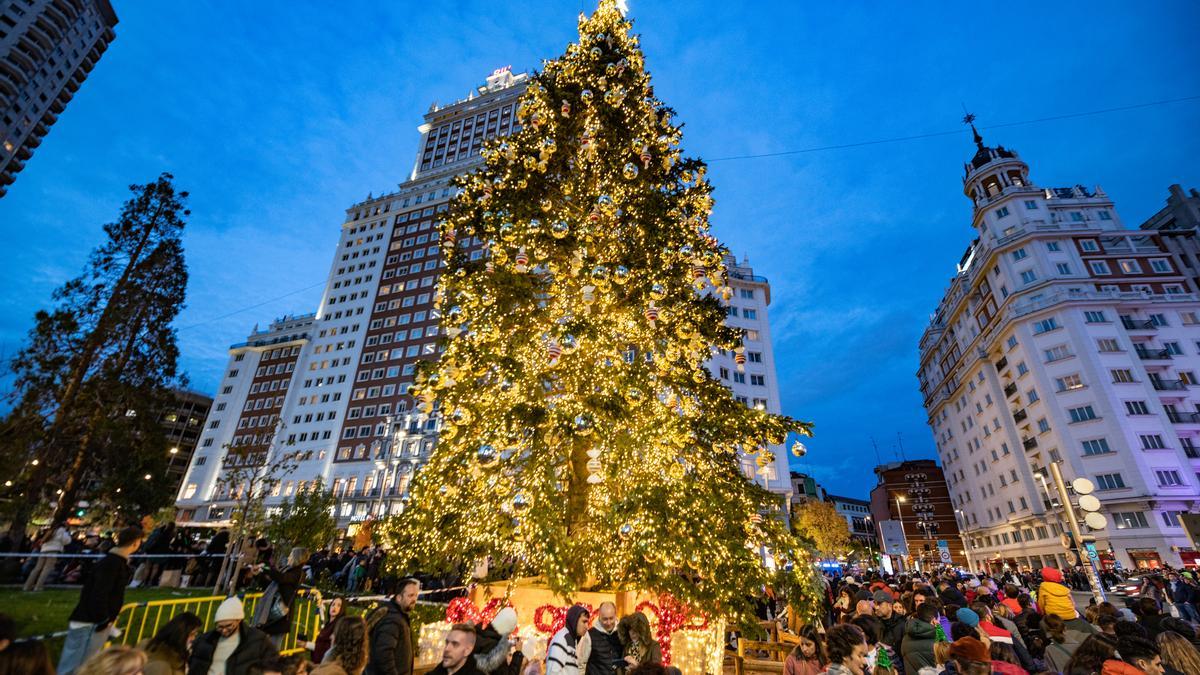 Los lugares exactos donde verás las luces de Navidad más bonitas de Madrid