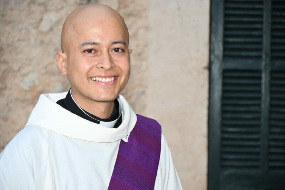 Andrés David Forero en su ordenación.