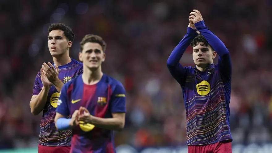 La reacción del vestuario del Barça tras caer ante el Atlético