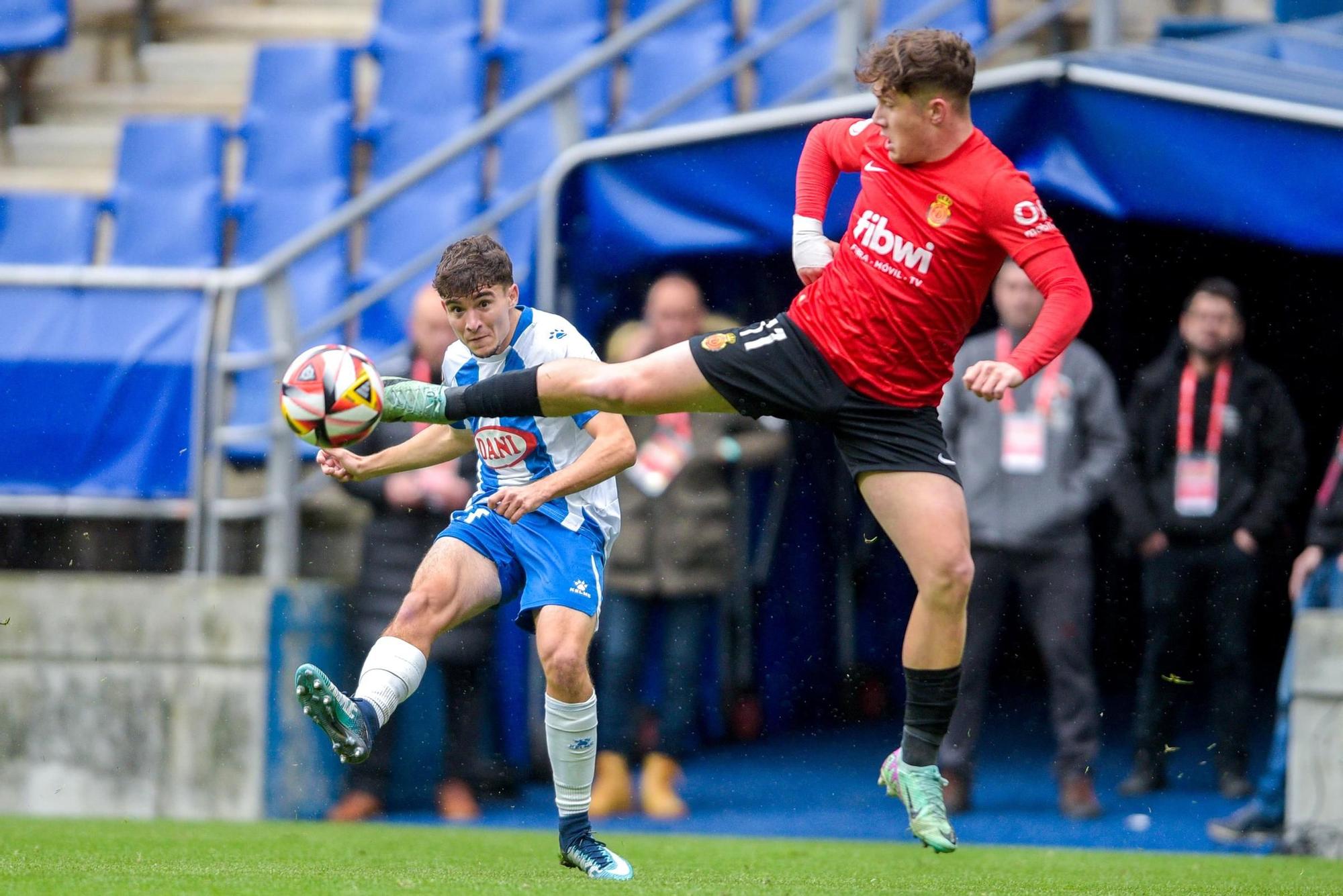 RCD Espanyol-RCD Mallorca, las imágenes de la Copa del Rey juvenil