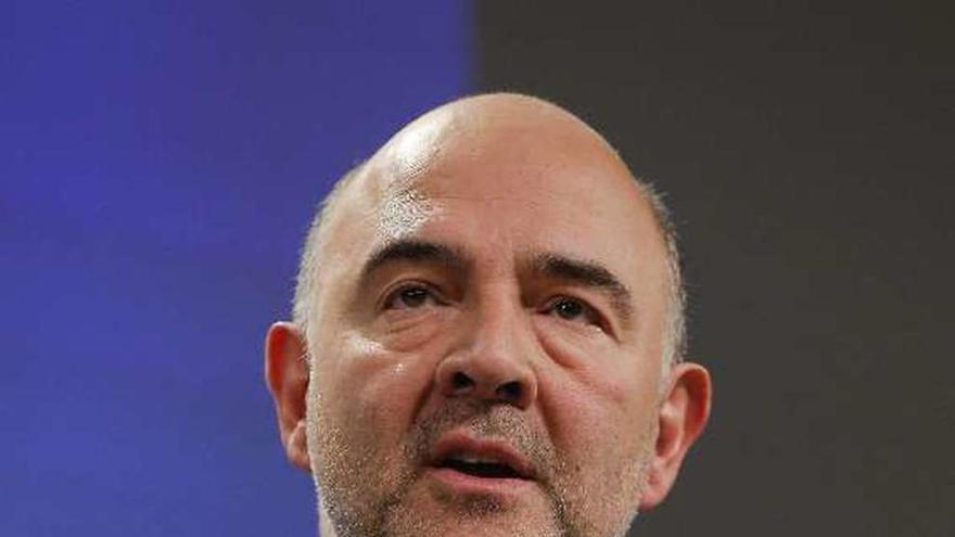 El comisario europeo Pierre Moscovici. // Efe