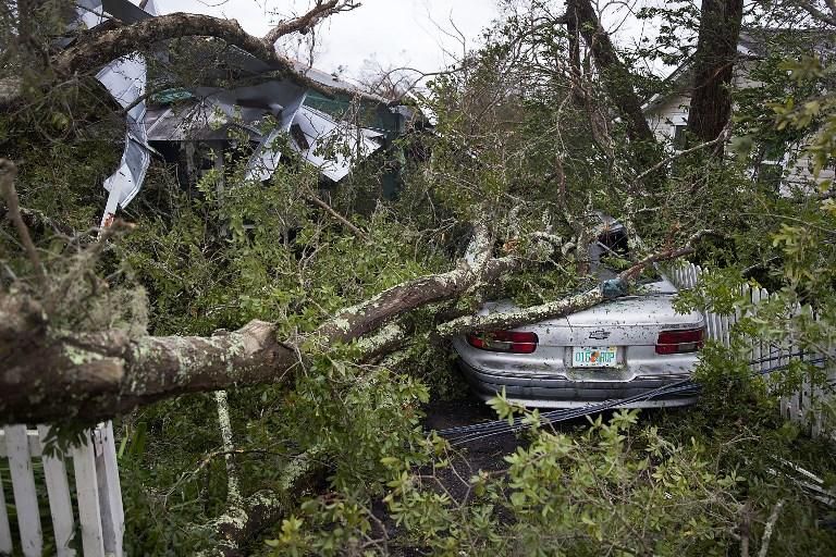 El huracán Michael toca tierra en Florida