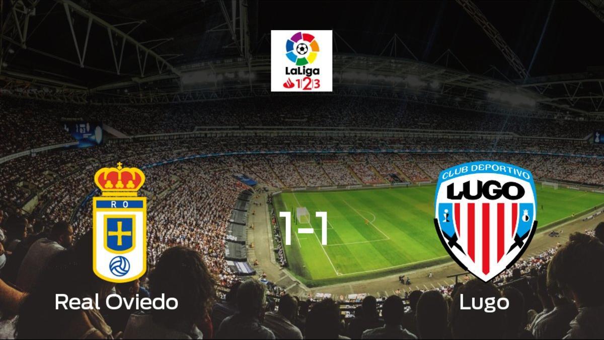 El Lugo saca un punto al Real Oviedo a domicilio 1-1