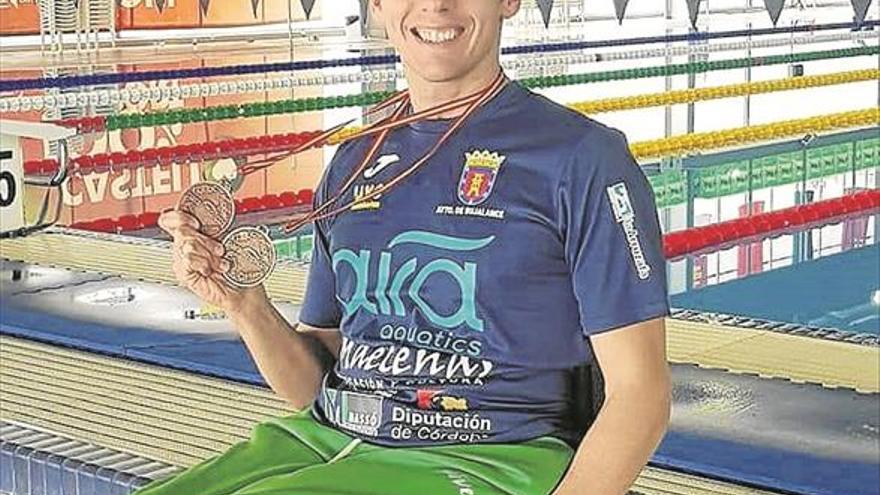 El bujalanceño Paco Salinas doble campeón de España y bronce