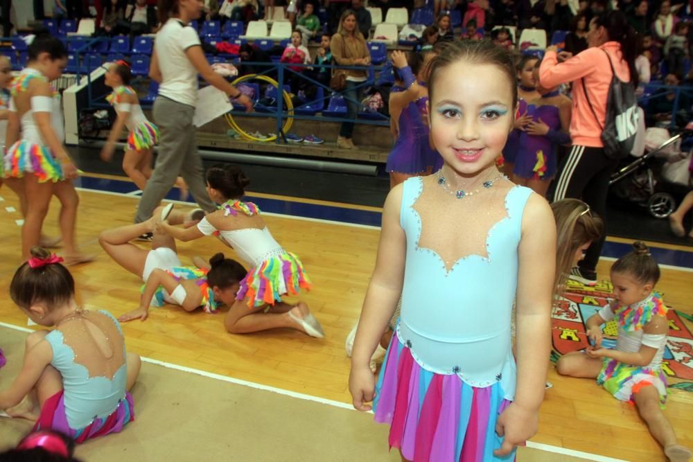 Cartagena celebra la primera jornada de la competición escolar de gimnasia rítmica con más de 1.000 participantes