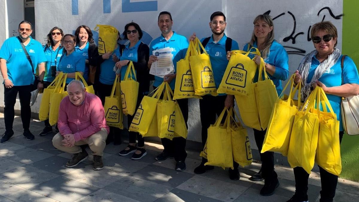 Alfafar renueva la campaña de Bono Comercio,  que podrá solicitarse y gastarse a partir del próximo 6 de mayo.