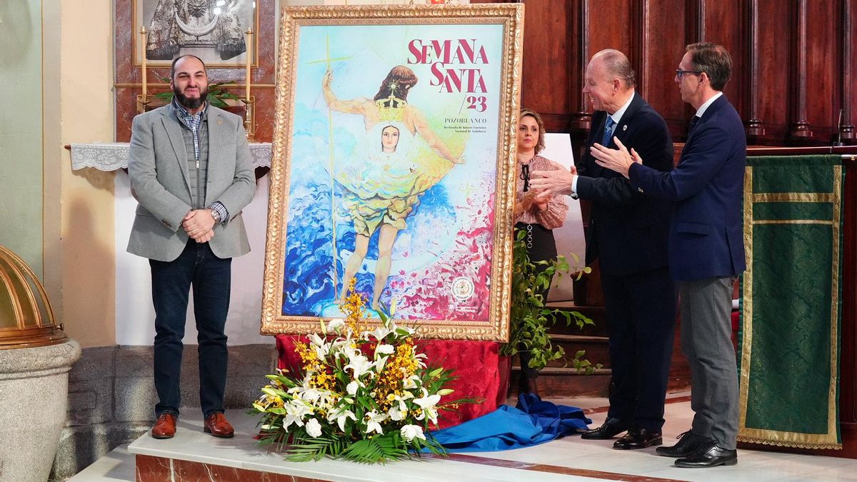 Presentación del cartel de la Semana Santa de Pozoblanco.