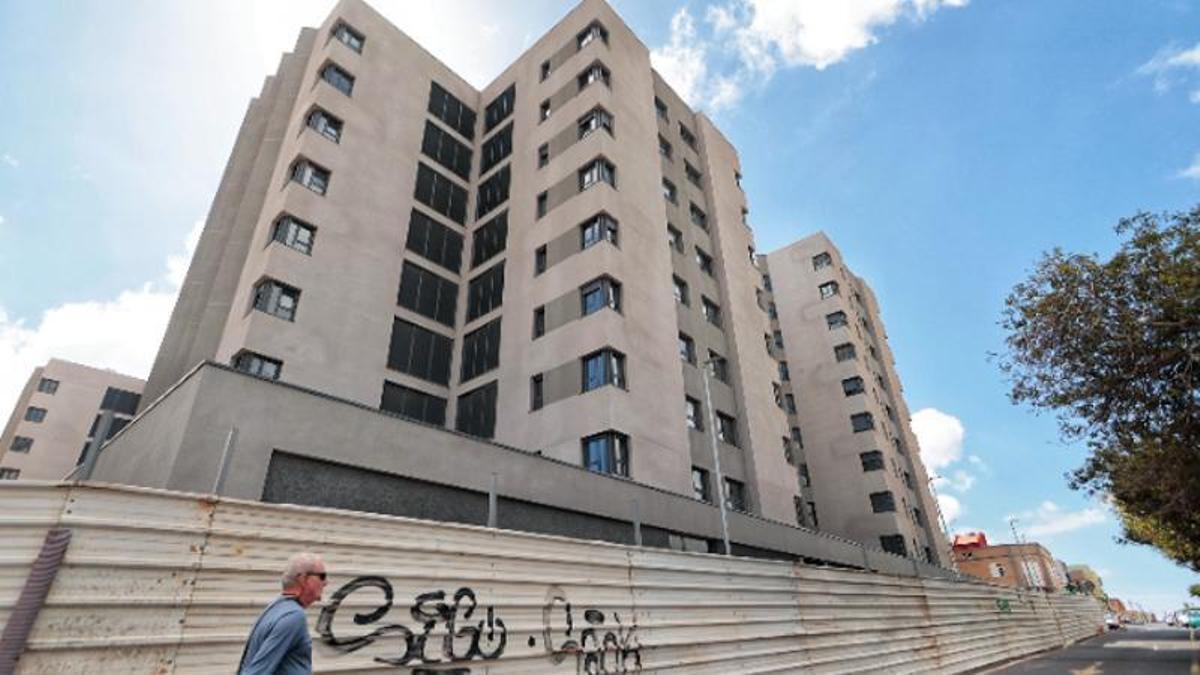 Promoción de vivienda pública en el barrio lagunero de Las Chumberas.