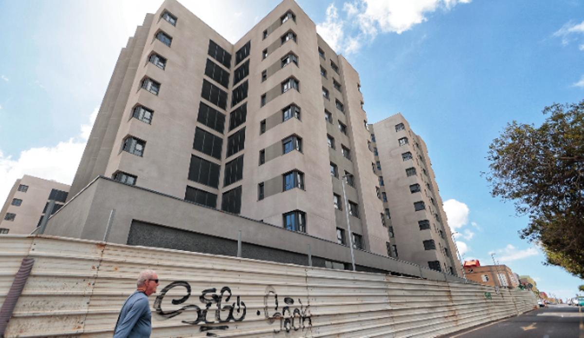 Promoción de vivienda pública en el barrio lagunero de Las Chumberas.