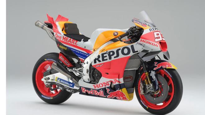 La nueva Honda de Marc Márquez