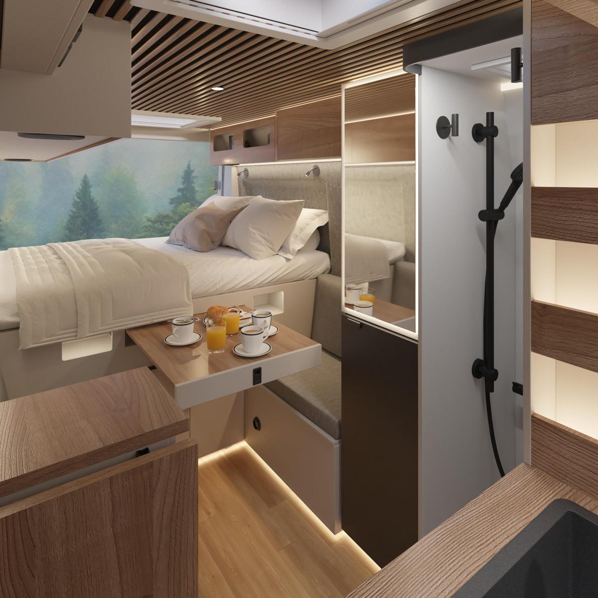 Así se ve el interior de uno de los modelos