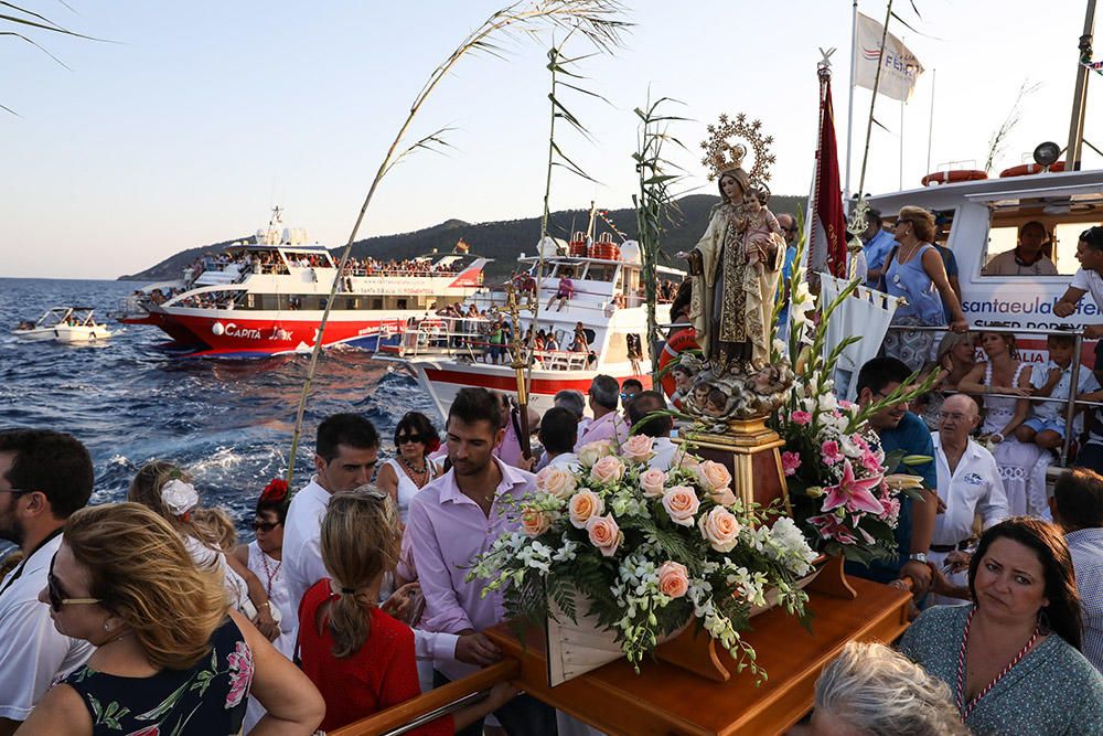 Procesión de la Virgen del Carmen de Santa Eulària