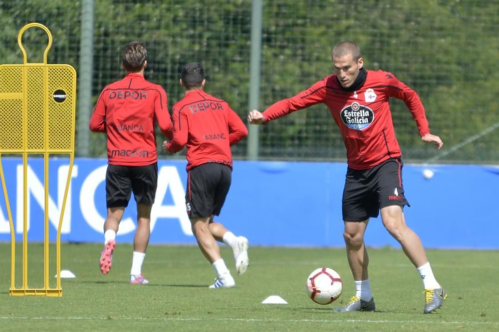 Entrenamiento y lista antes de medirse al Córdoba