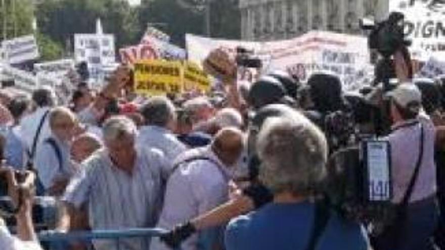 Protesta davant del Congrés.