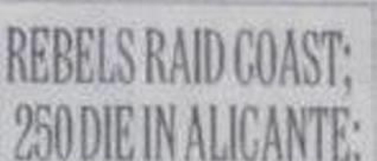 Cuando Alicante salió en el New York Times