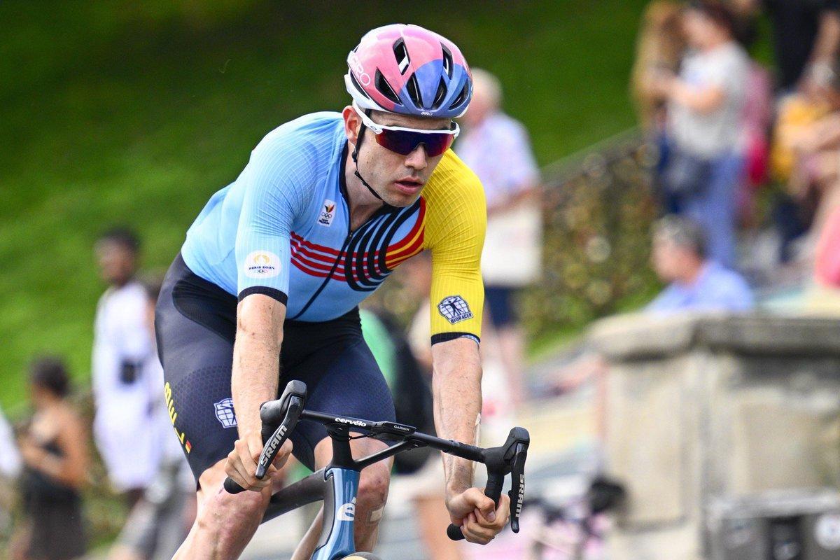 Wout van Aert, en los Juegos de París